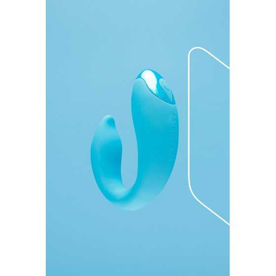 Vibro pour couples PleasureBerry bleu - FairyGasm