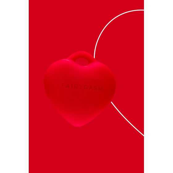 Stimulateur pendentif PleasureStone rouge - FairyGasm