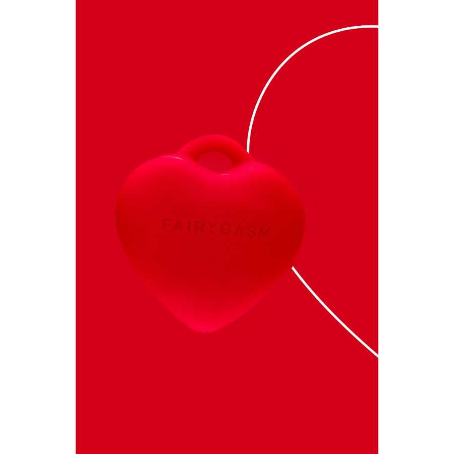Stimulateur pendentif PleasureStone rouge - FairyGasm