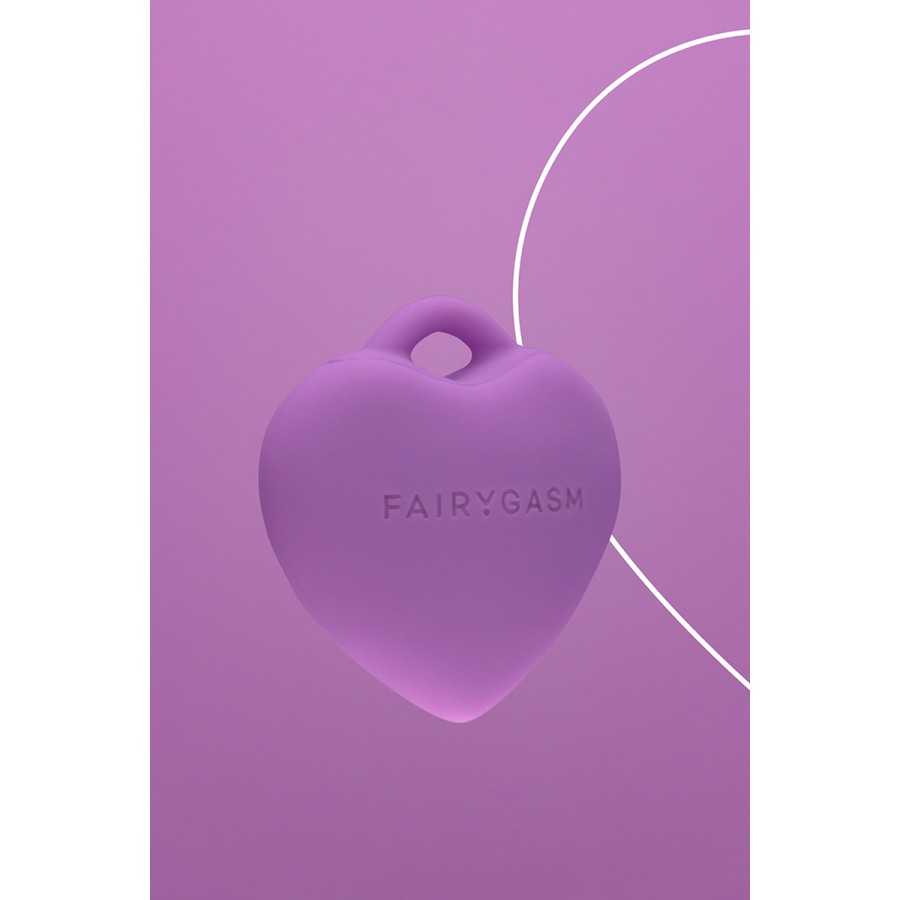 Stimulateur pendentif PleasureStone violet - FairyGasm