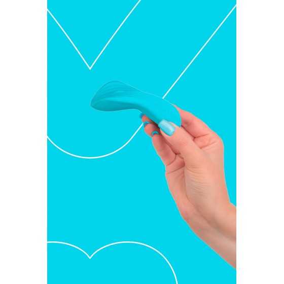 Mini vibro rechargeable SilkenTouch bleu - FairyGasm Mini vibro rechargeable SilkenTouch bleu - FairyGasm