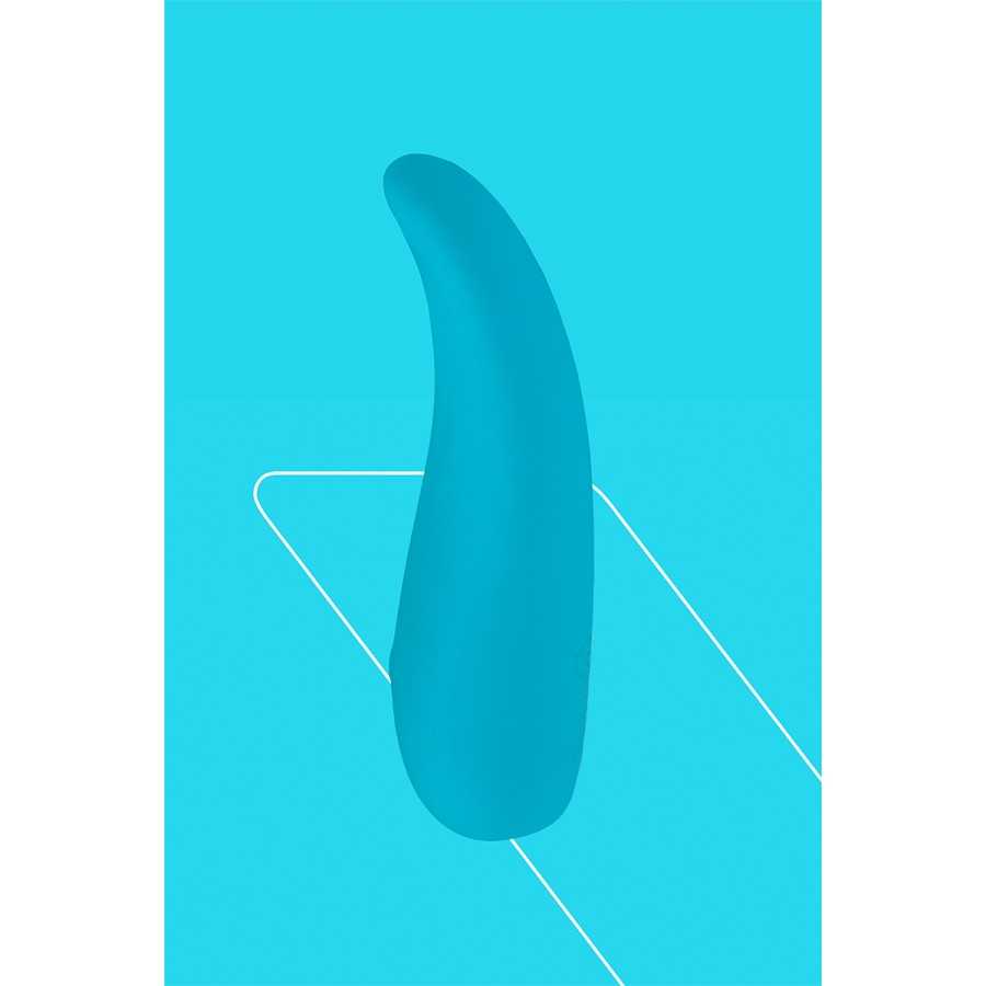 Mini vibro rechargeable ThrillLeaf bleu - FairyGasm
