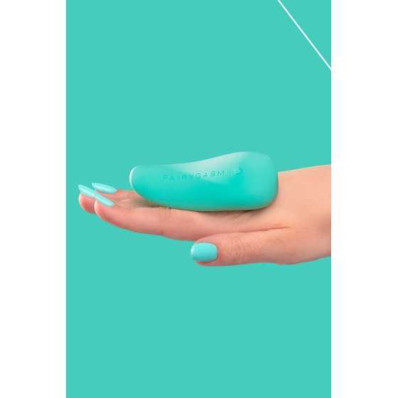 Mini vibro rechargeable ThrillLeaf vert - FairyGasm