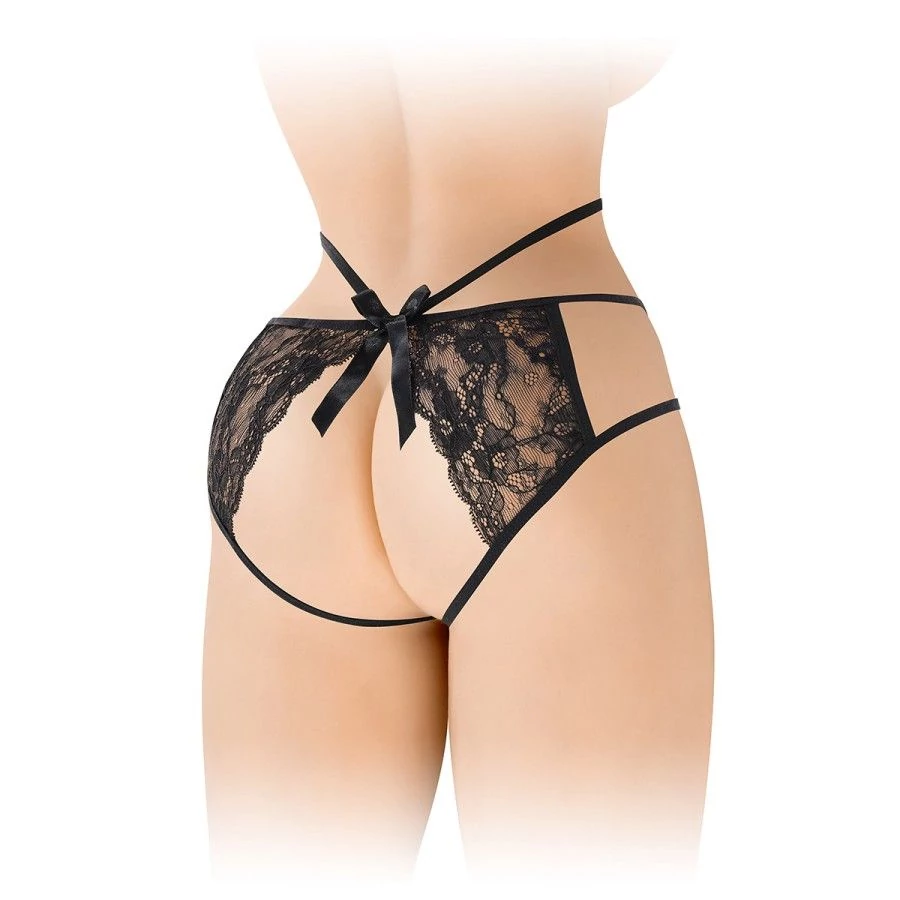 Culotte ouverte Nadia - noir