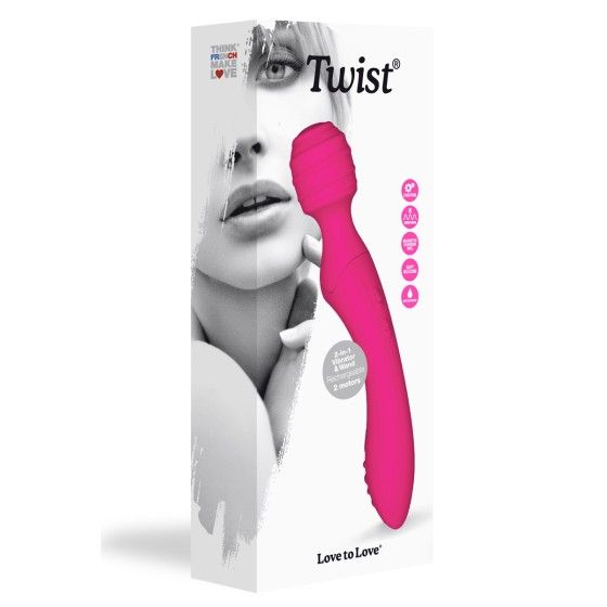 Vibromasseur 2 en 1 Twist Vibromasseur 2 en 1 Twist