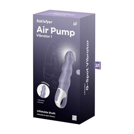 Vibro gonflable Satisfyer Air Pump Vibrator 1