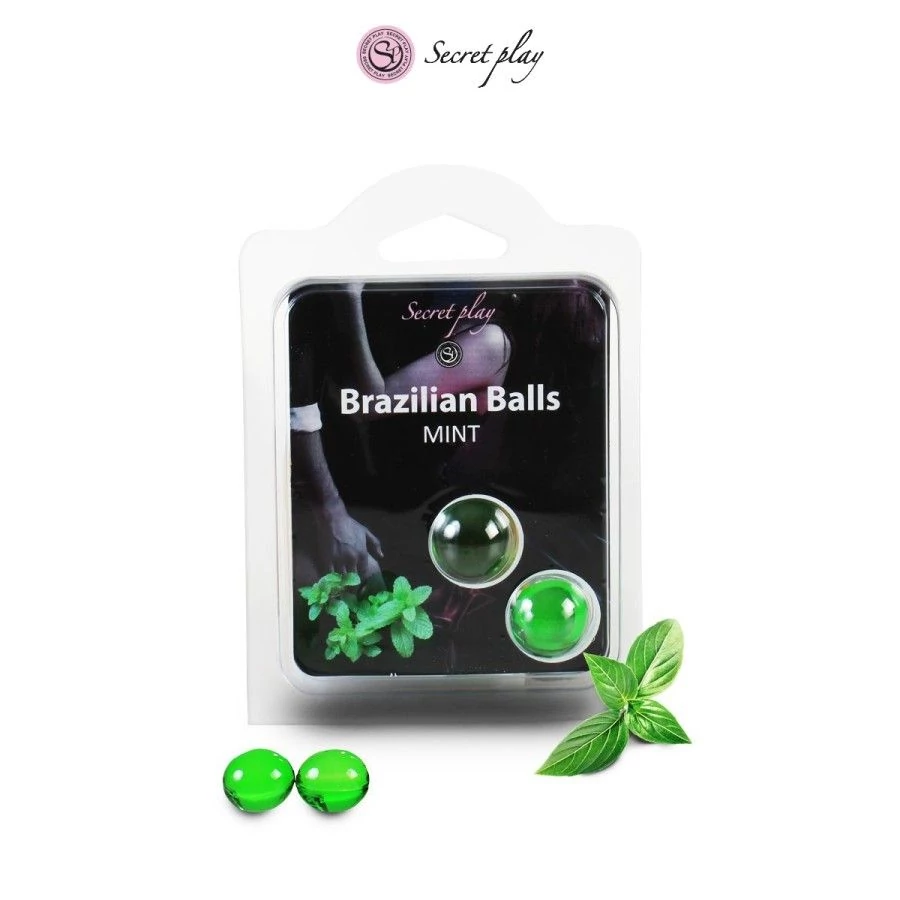2 Brazilian balls - menthe 2 Brazilian balls - menthe