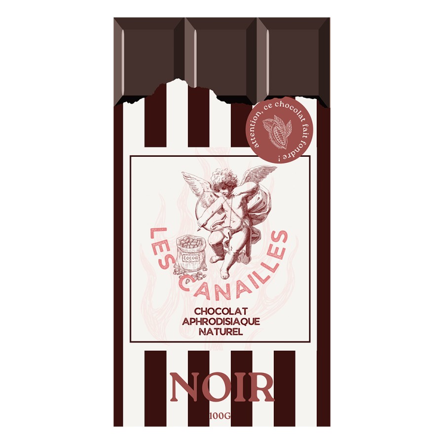 Chocolat noir - Tablette 100g - Les canailles