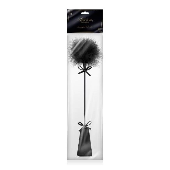 Tapette avec pompon noir - Sweet Caress