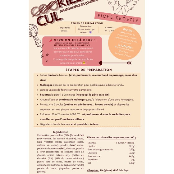 Préparation pour Culkies chocolat - Les Canailles