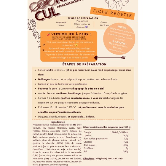 Préparation pour Culkies chocolat-caramel - Les Canailles Préparation pour Culkies chocolat-caramel - Les Canailles