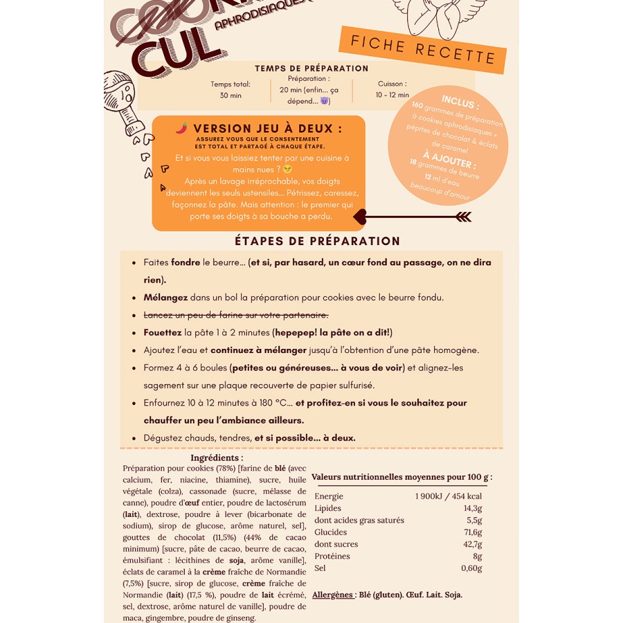 Préparation pour Culkies chocolat-caramel - Les Canailles