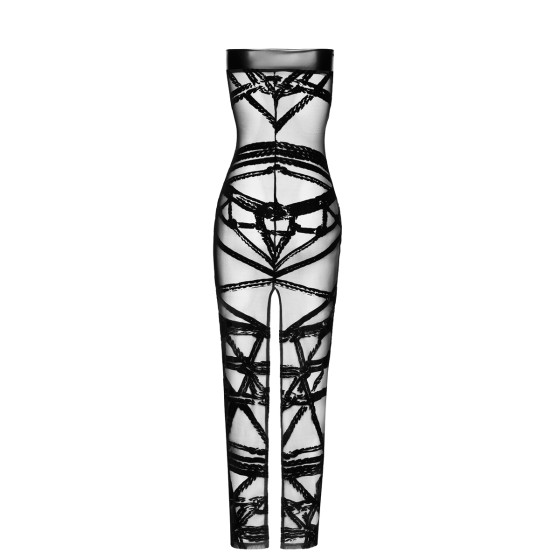 Robe bustier Bondesque F358 - Noir Handmade