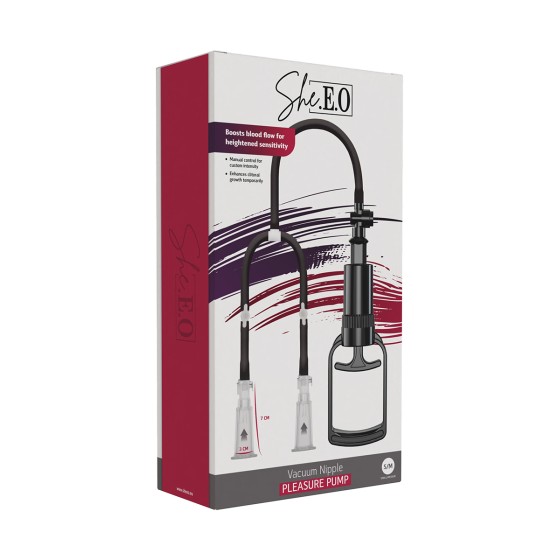 Pompe à tétons manuelle - She.E.O