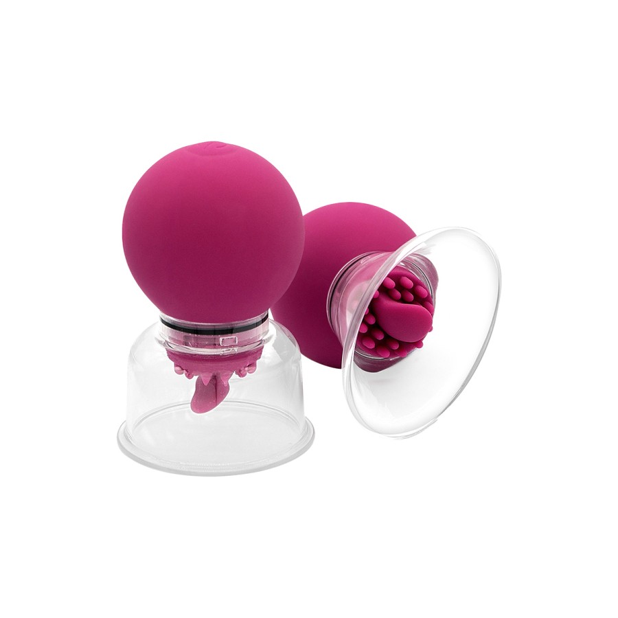 Pompe à clitoris et tétons rotative et vibrante - She.E.O. Pompe à clitoris et tétons rotative et vibrante - She.E.O.