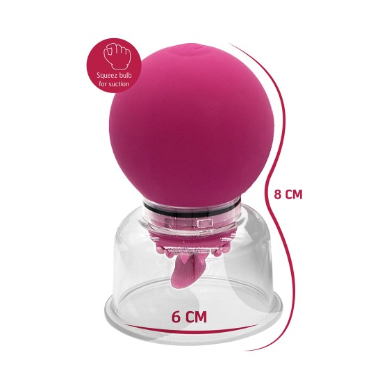 Pompe à clitoris et tétons rotative et vibrante - She.E.O. Pompe à clitoris et tétons rotative et vibrante - She.E.O.