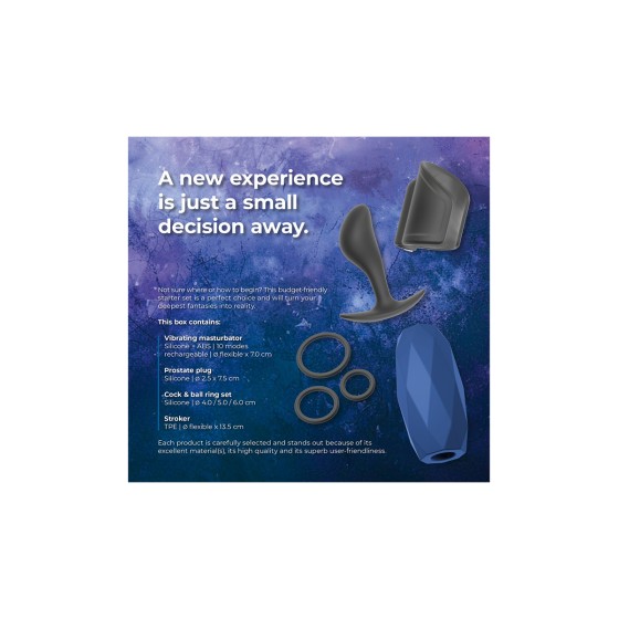 coffret 4 sextoys pour homme - Magic Shiver