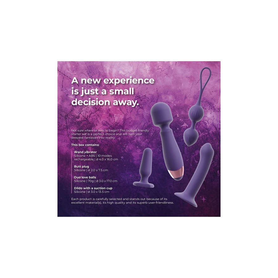 coffret 4 sextoys pour femme - Magic Shiver
