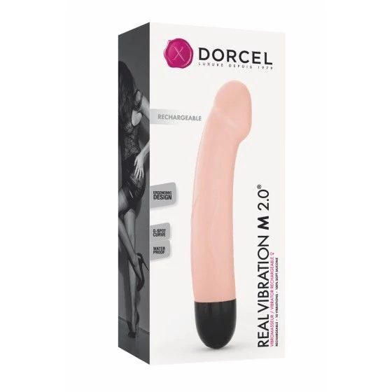 Vibro rechargeable Real Vibration M 2.0 - Dorcel Vibro rechargeable Real Vibration M 2.0 - Dorcel