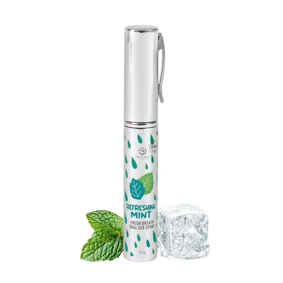 Spray sexe oral et haleine fraiche à la menthe