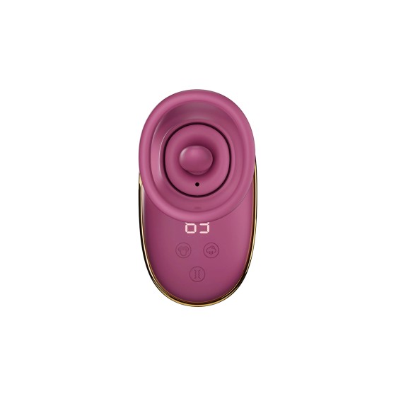 Pompe clitoridienne avec léchage et vibrations - She.E.O