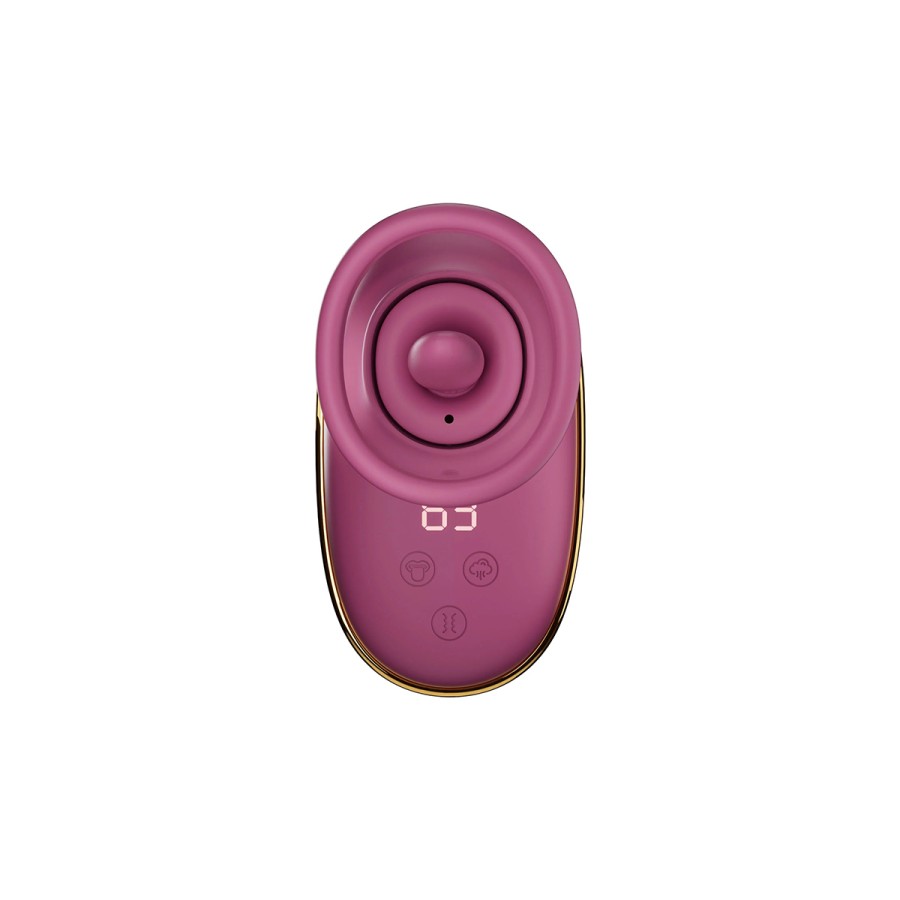 Pompe clitoridienne avec léchage et vibrations - She.E.O