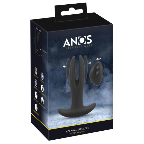 Plug anal RC Anal Spreader with Vibration - Anos