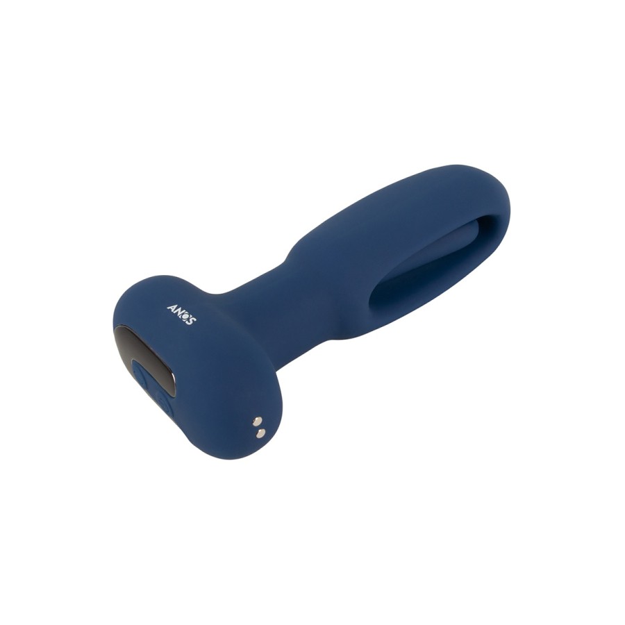 Plug anal vibrant avec langue oscillante - Anos