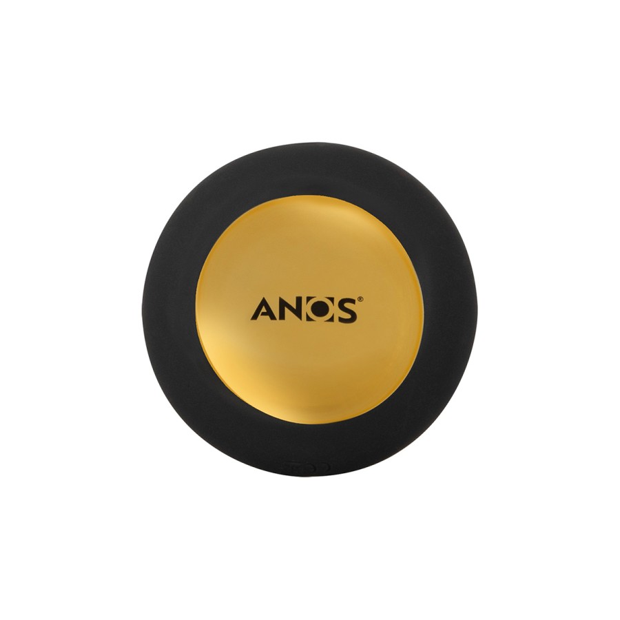 Plug anal vibrant et rotatif télécommandé - Anos