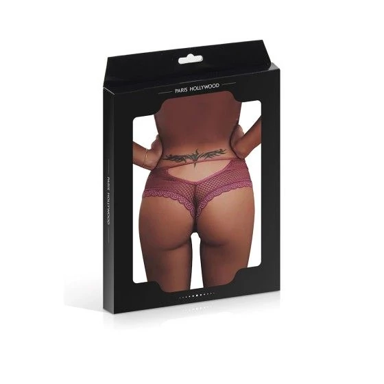 Tanga bordeaux dentelle - Paris Hollywood Tanga bordeaux dentelle - Paris Hollywood