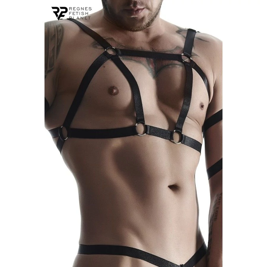 Ensemble harnais et deux strings ouverts - Regnes Ensemble harnais et deux strings ouverts - Regnes