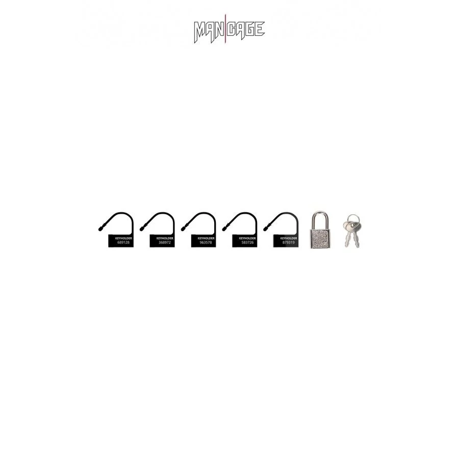 6 Cadenas noir - Mancage