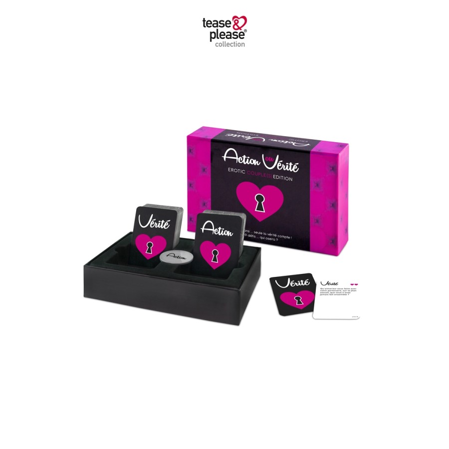 Jeu coquin Action ou Vérité édition Couple Jeu coquin Action ou Vérité édition Couple
