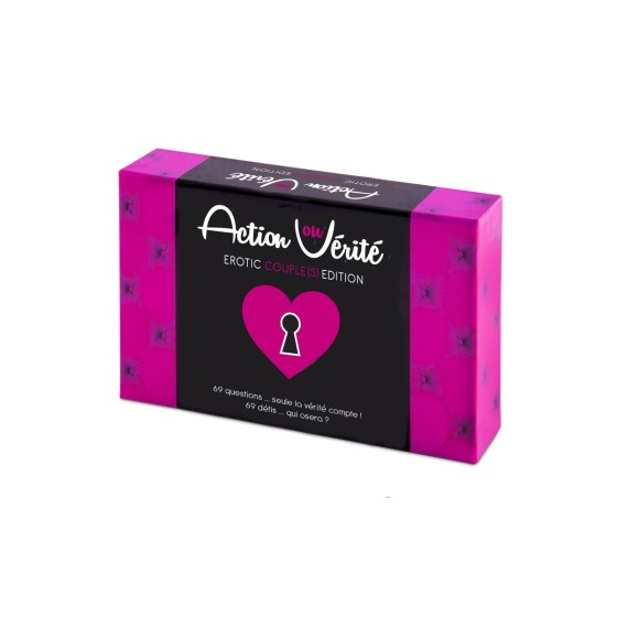 Jeu coquin Action ou Vérité édition Couple Jeu coquin Action ou Vérité édition Couple