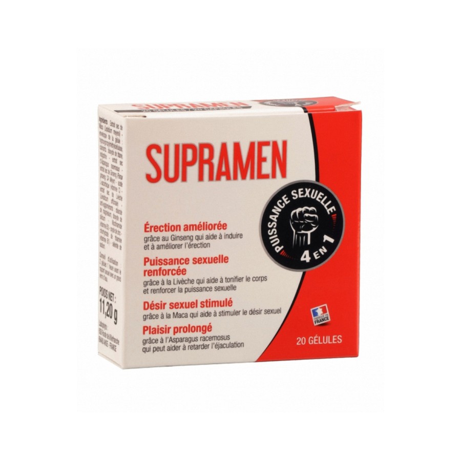 Supramen (20 gélules) - Aphrodisiaque Supramen (20 gélules) - Aphrodisiaque
