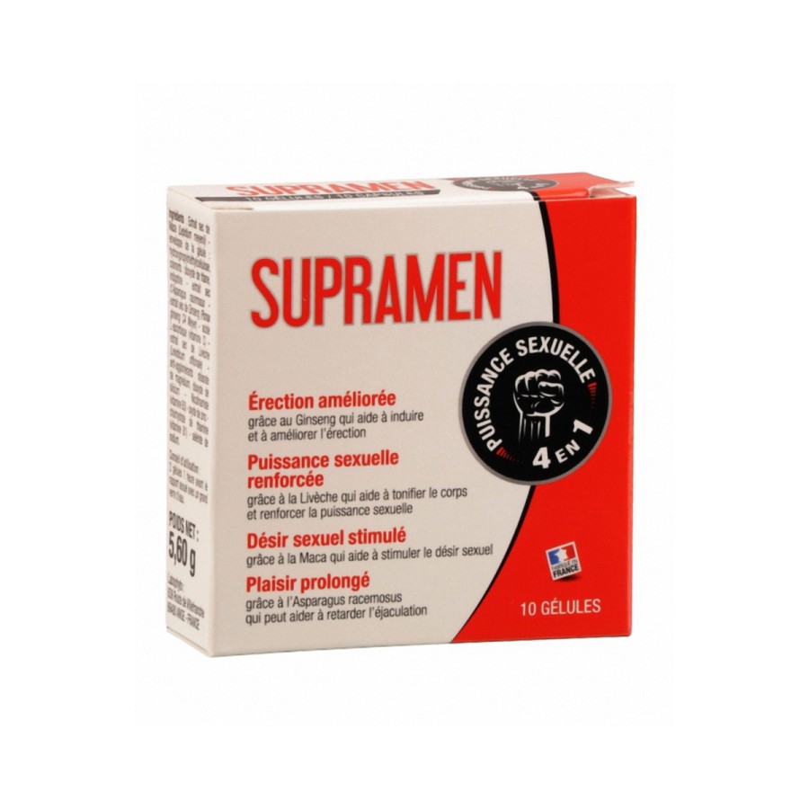 Supramen (10 gélules) - Aphrodisiaque Supramen (10 gélules) - Aphrodisiaque