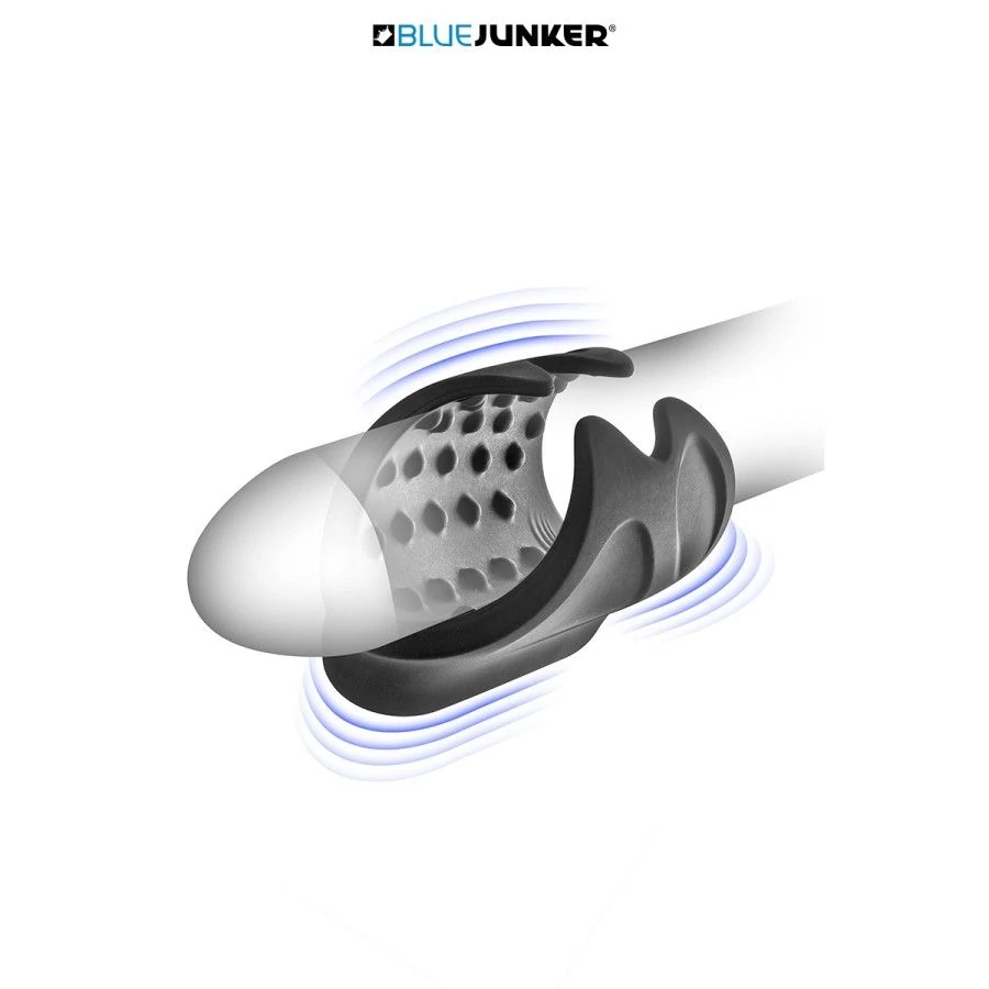 Masturbateur vibrant automatique avec ergots - Blue Junker