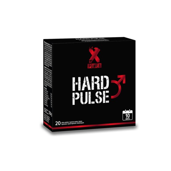 Stimulant sexuel masculin Hard Pulse (20 gélules)