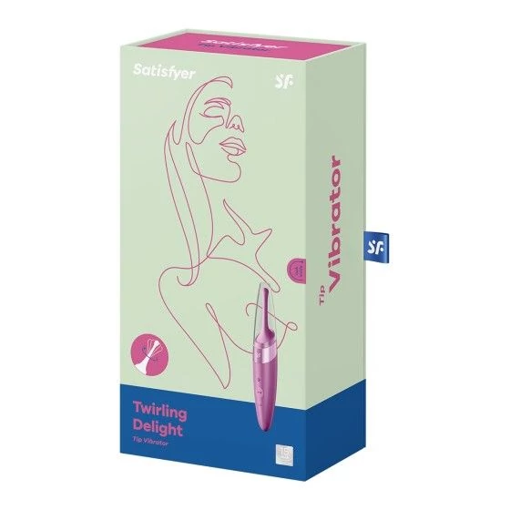 Stimulateur Twirling Delight Framboise - Satisfyer Stimulateur Twirling Delight Framboise - Satisfyer
