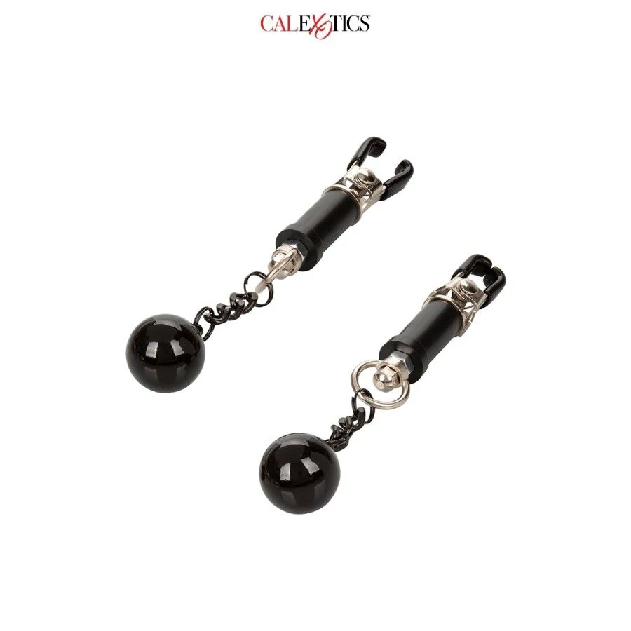 Pinces à tétons avec poids - Calexotics