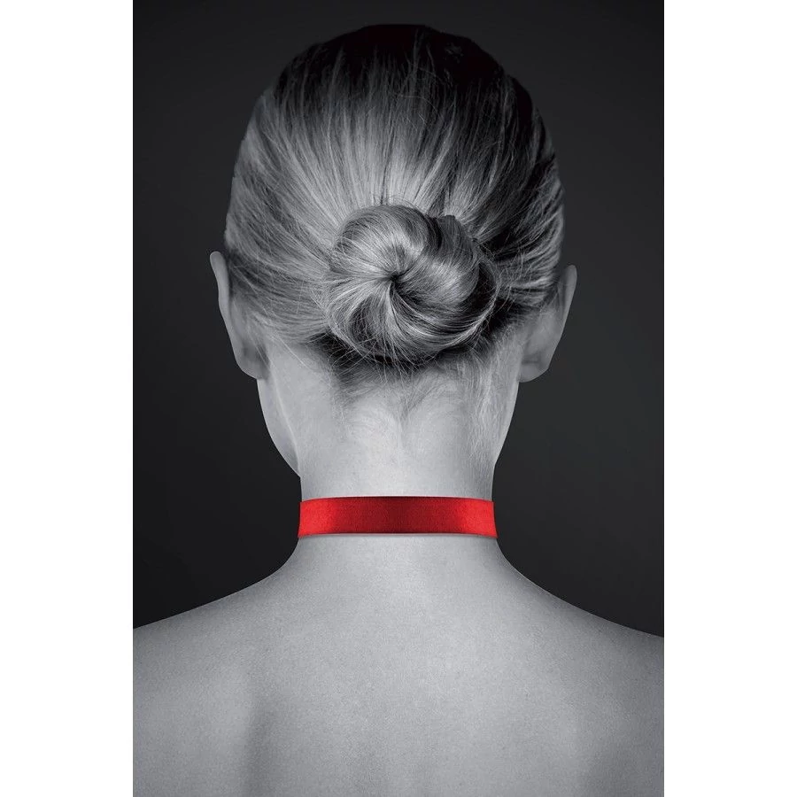 Collier rouge cadenas coeur - Bijoux Pour Toi