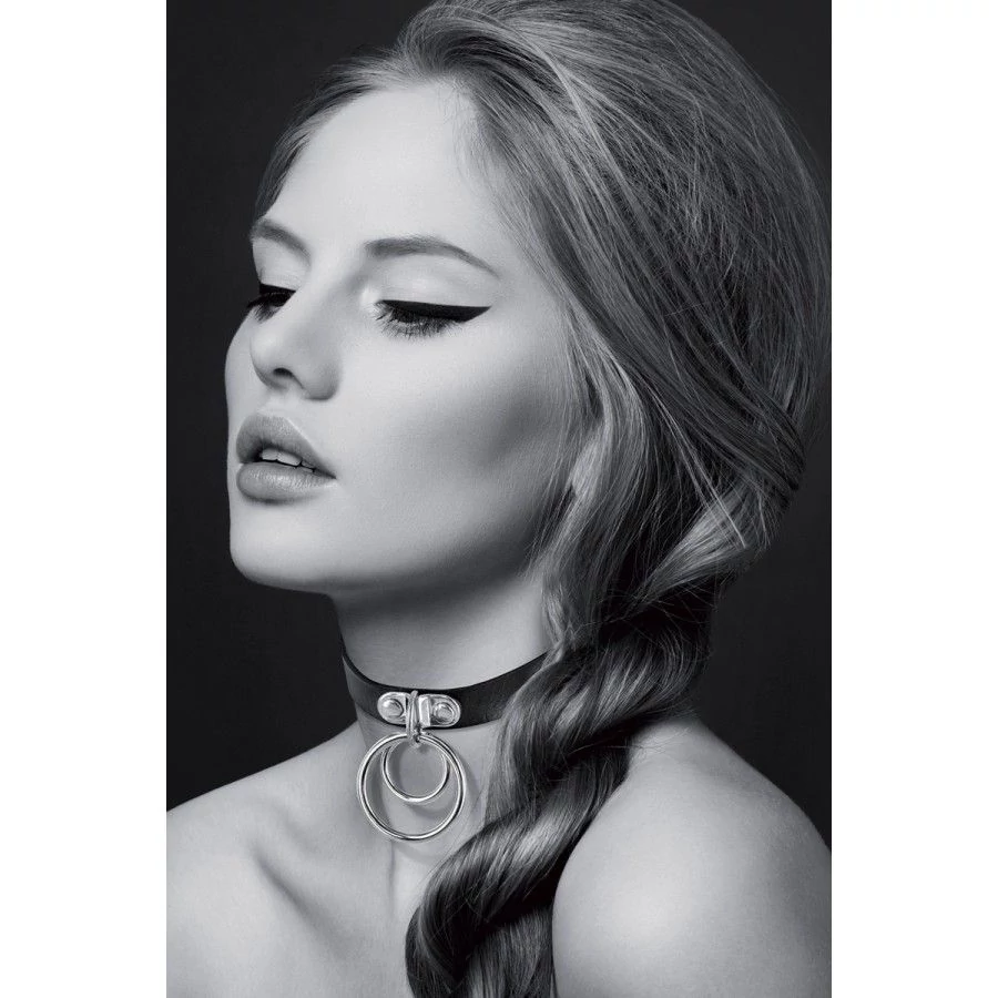 Collier Fetish avec double anneau - Bijoux pour Toi
