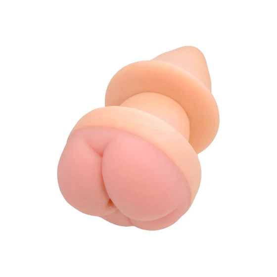 Extension de pénis + plug anal - Nature Skin Extension de pénis + plug anal - Nature Skin