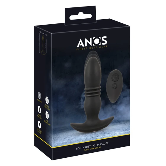 Plug va-et-vient RC Thrusting Massager - Anos Plug va-et-vient RC Thrusting Massager - Anos