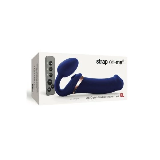 Strap-on-me Multi Orgasm bleu nuit XL Strap-on-me Multi Orgasm bleu nuit XL