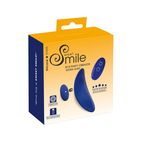 Culotte vibrante télécommandée ultra fine - Sweet Smile