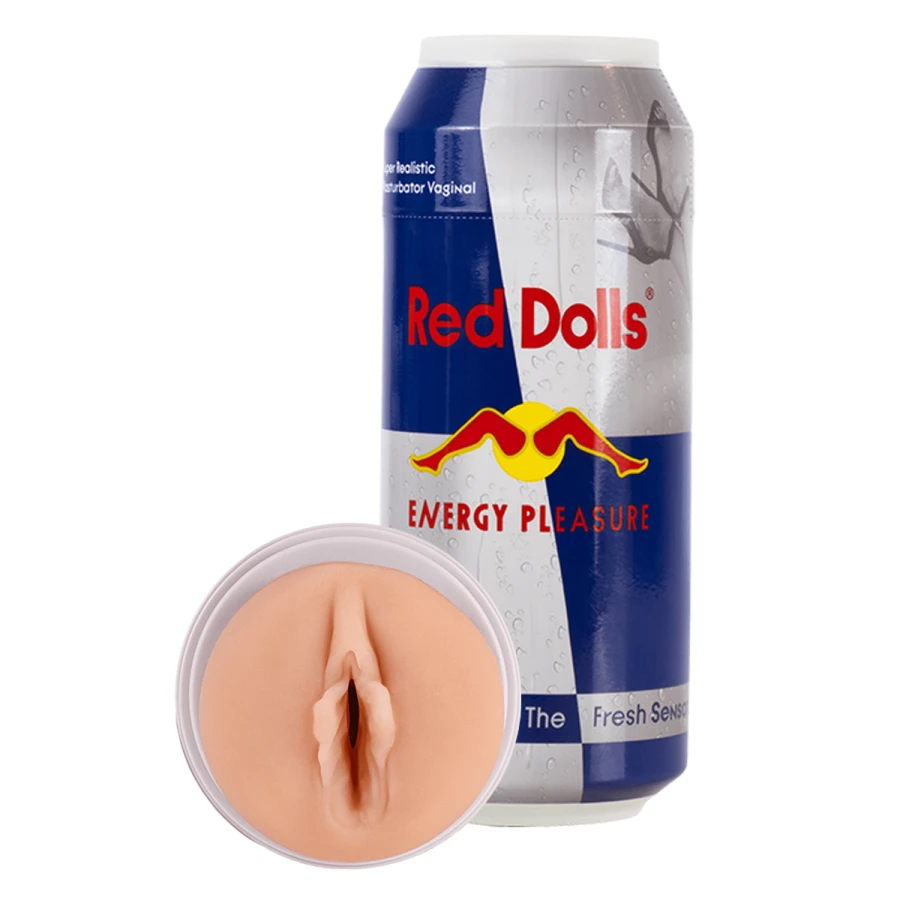 Masturbateur vaginal Red Dolls Energy Pleasure