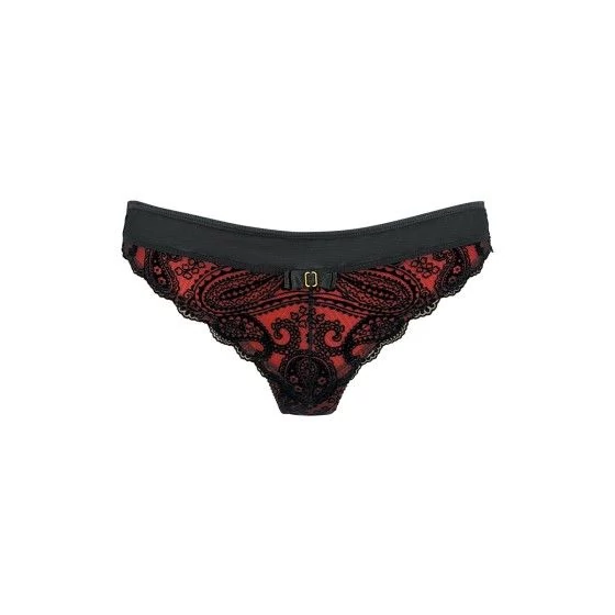 String rouge et noir V-10048 - Axami