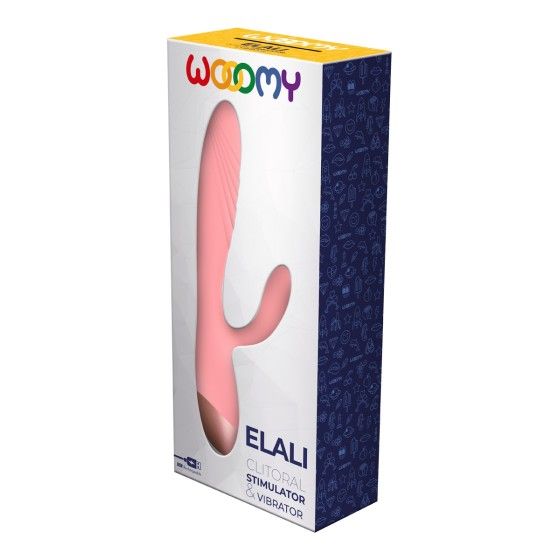 Vibromasseur Rabbit Elali - Wooomy Vibromasseur Rabbit Elali - Wooomy
