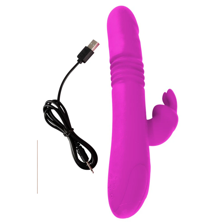 Vibro Rabbit Thrusting Pearl - Sweet Smile